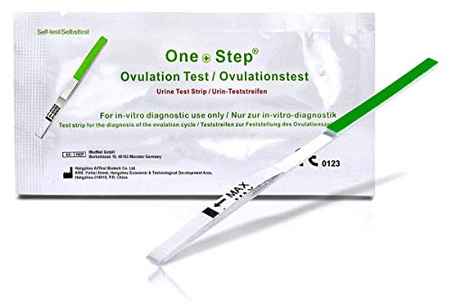 50 Ovulatietests met een optimale gevoeligheid van 20 miukrom.
