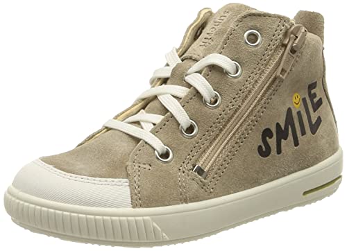 Superfit meisjes moppy leren loopschoenen, beige wit 4000, 20 EU