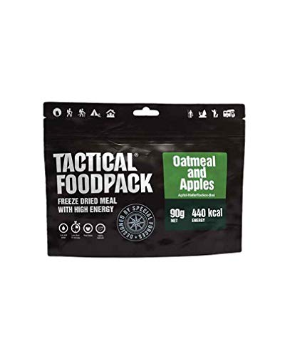 Tactische Foodpack Havermout & Appels Hoog Energie Vriezen Gedroogde Maaltijd