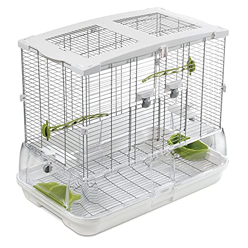 Vision Vogel Kooi, 62.5x39.5x53 cm, Wit Groen