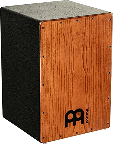 Meinl Percussion Headliner Cajon Instrument/trommel voor kinderen en volwassenen, trommelkist (drumbox) met snare en diepe basgeluid, geen cajon bouwpakket, American White Ash frontplaat (HCAJ1AWA)