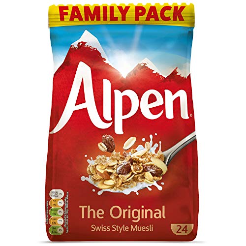 Alpen Original Muesli Bag Pack - 2x1.1kg