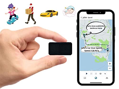 GPS-tracker voor kinderen, GPS-tracker, mini-GPS-tracker, anti-diefstal real-time tracking apparaat, anti-verlies-GPS-locator voor kinderen, senioren/personeel reizen LM008, gemakkelijk te gebruiken app