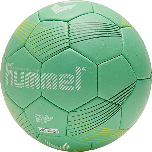 hummel 212549 Elite HB Handbal, uniseks, groen/geel, 3