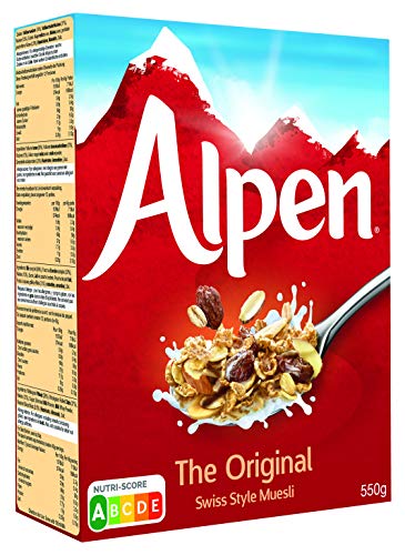 Weetabix Alpen Muesli Original, Zwitserse stijl Muesli 1 x 550g