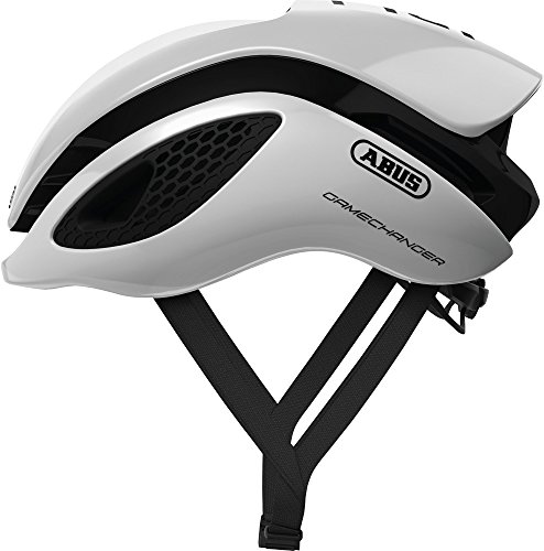 Abus GameChanger Aero- Helm, Casco da ciclismo, Unisex, polar white, M (52-58 cm)