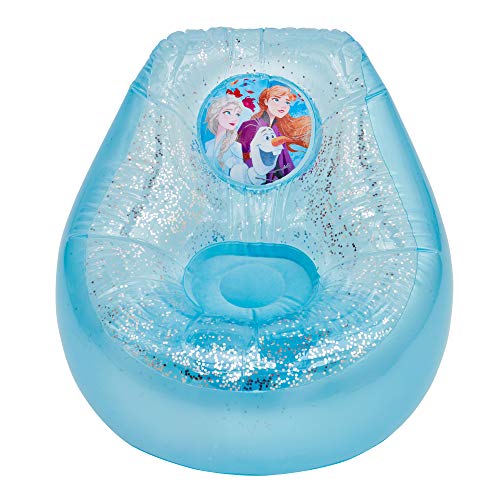 Disney Frozen opblaasbare kinderstoel, blauw/wit, 289FZO