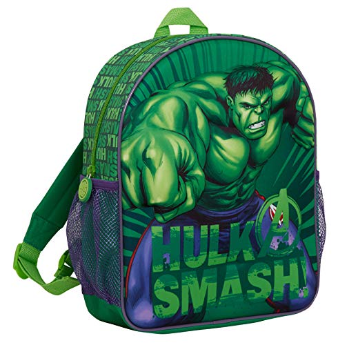 Jongens 3D Incredible Hulk Rugzak Kids Marvel Avengers School Lunch Reizen Rugzak Tas