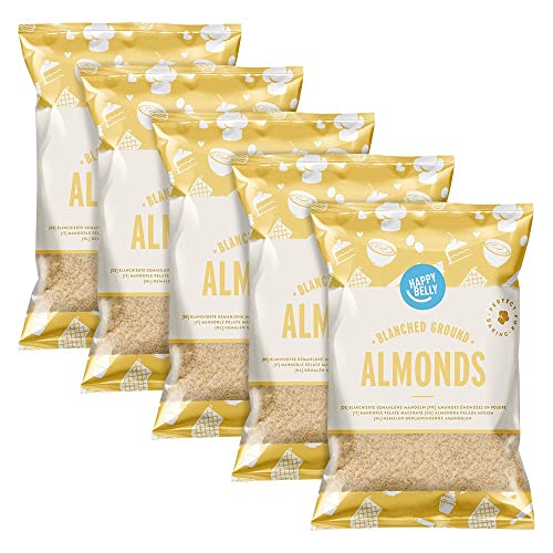 Amazon-merk: Happy Belly Geblancheerde gemalen amandelen 200gr x 5