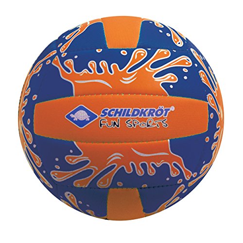 Schildkröt Funsports Neopreen mini-beachvolleybal GR. 2 Ø 15cm, kleine volleybal, 970274, oranje-blauw, 2
