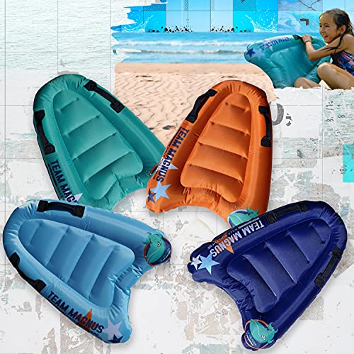 Team Magnus Devilfish bodyboard race pack - set van 4 voor slip en glijbaan, zwembad en strand gebruik