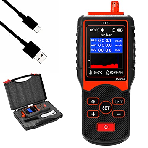 JD-3001 Gierteller, stralingsmeter, draagbare geigerteller, dosimeter voor kernstraling, elektromagnetische straling