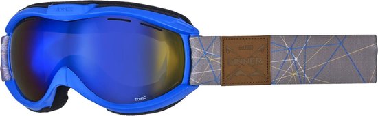 Sinner Toxic - Skibril - Volwassenen - Blauw
